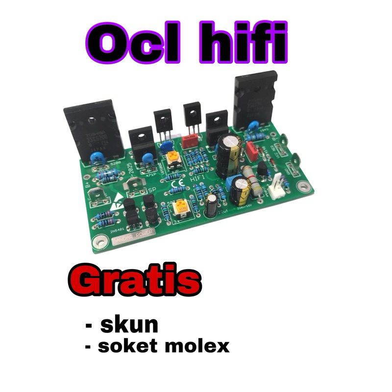 kit driver power ocl hifi dobel layer