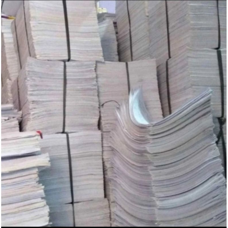 

kertas HVS sebelah sisi kosong 1/2 kg