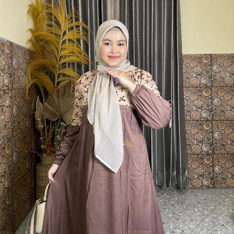 Gamis Amanda Nizam Pita Rayon Twill Premium Mix Rayon Viscose Premium