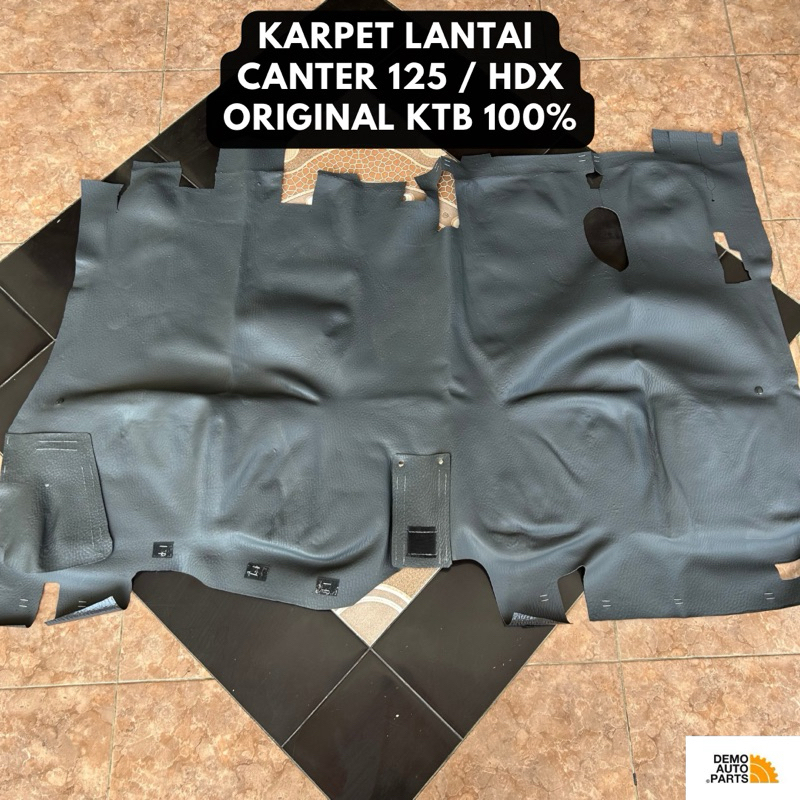 KARPET LANTAI CANTER 125 / HDX ORIGINAL (KM004497M) KARPET KABIN DASAR ORI PS125 TURBO