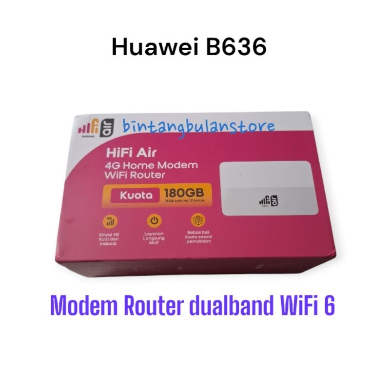 Modem Huawei B636 366 4G+ Router HiFiair CAT 13 WIFI 6 | B313 Huawei HKM 4G LTE CAT 4
