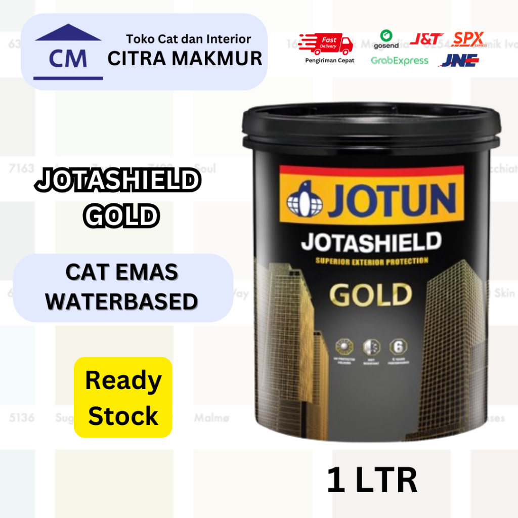 Cat Emas Jotun JOTASHIELD GOLD - 1 Ltr