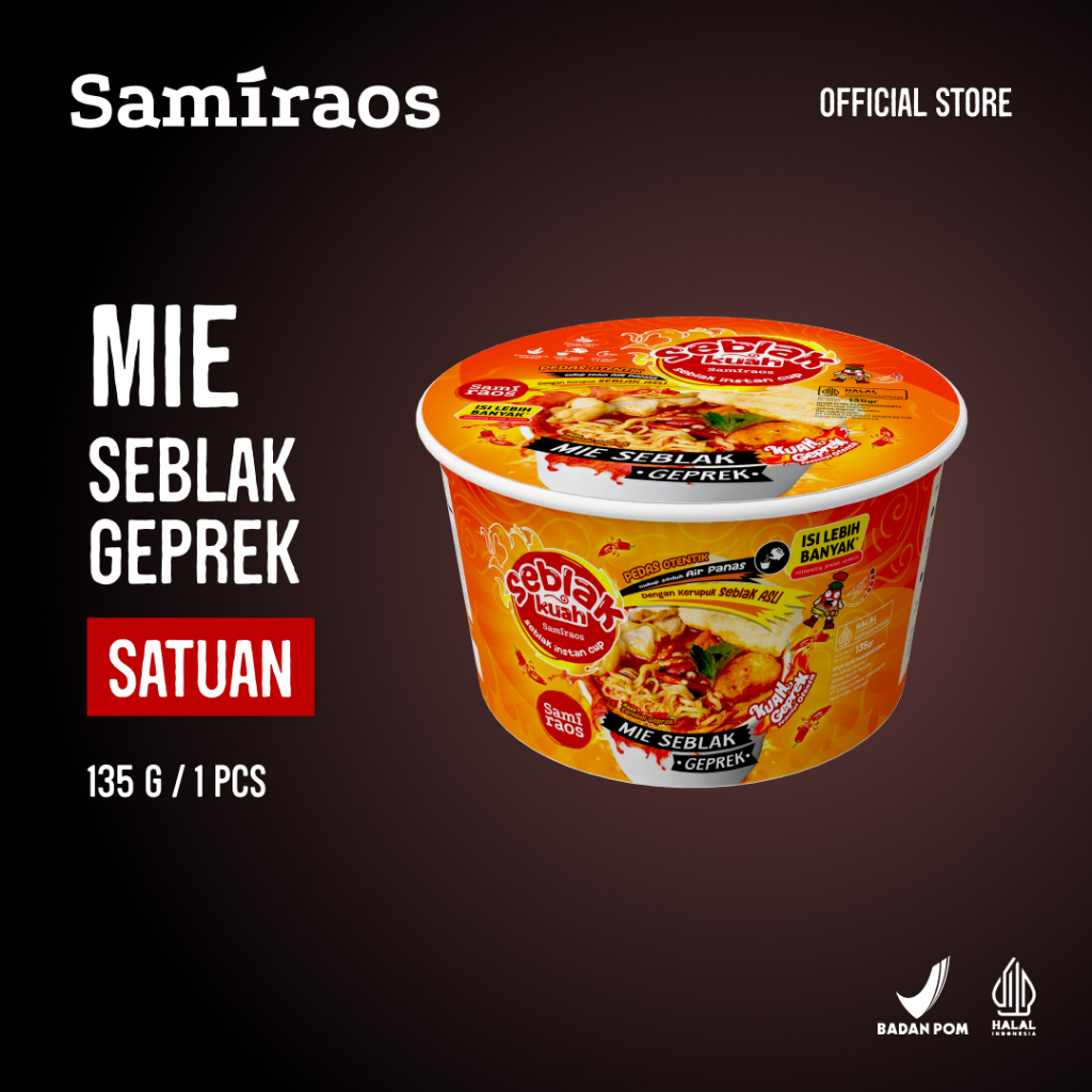 

SAMI RAOS - Mie Seblak Geprek