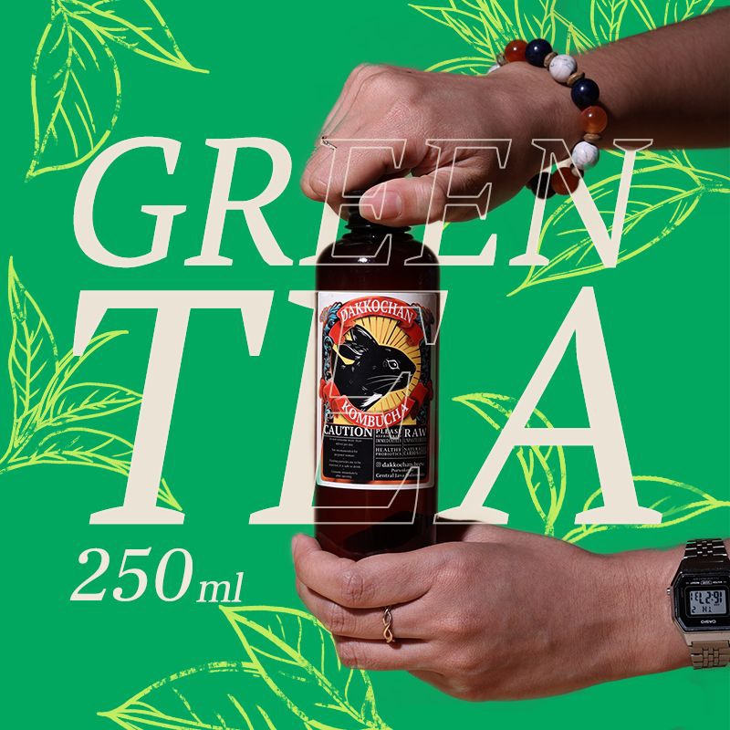 

Dakkochan Kombucha Green Tea 250ml