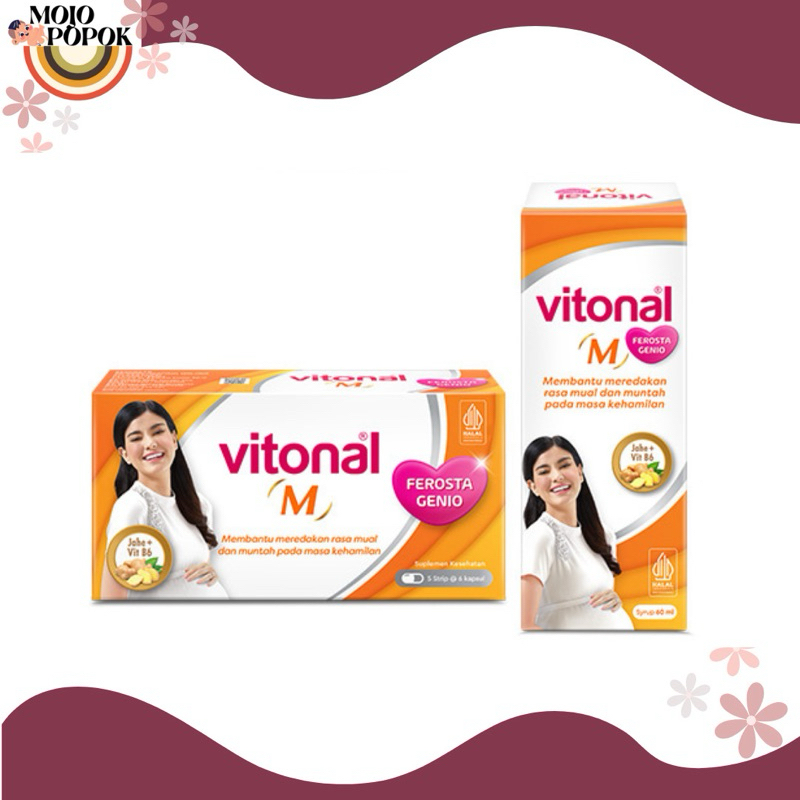 VITONAL - M Suplemen Ibu Hamil (membantu meredakan mual)