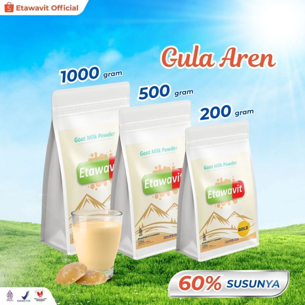 

Susu Kambing ETAWAVIT Gula Aren Menjaga Kesehatan dan Memenuhi Kebutuhan Kalsium Anda