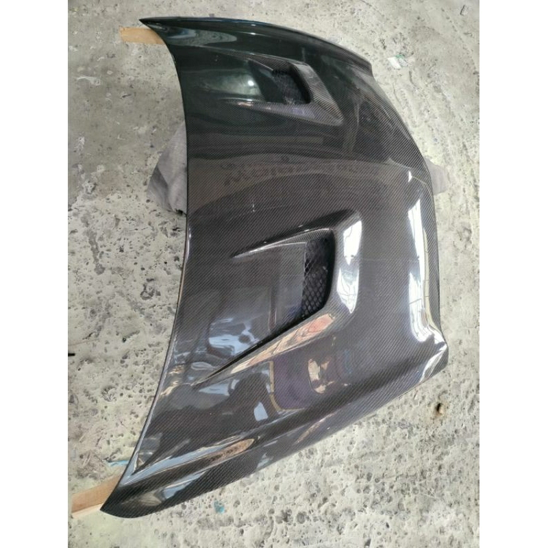 KAP MESIN JAZZ GD3 CARBON,MODEL JS RACING