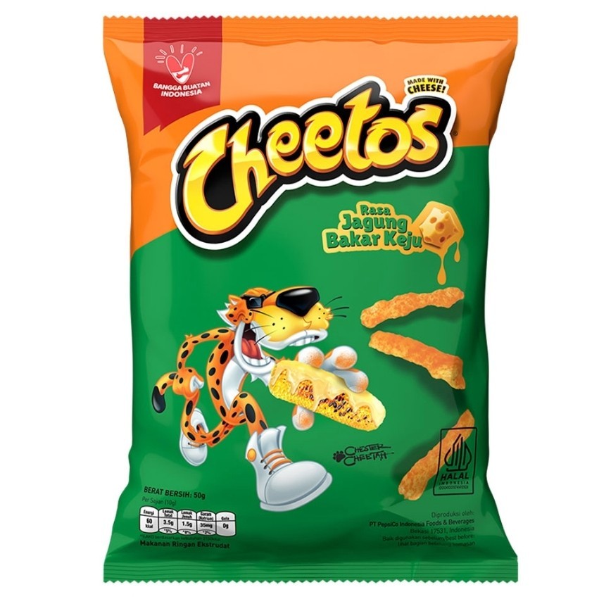 

Cheetos Rasa Jagung Bakar Keju 50 gr