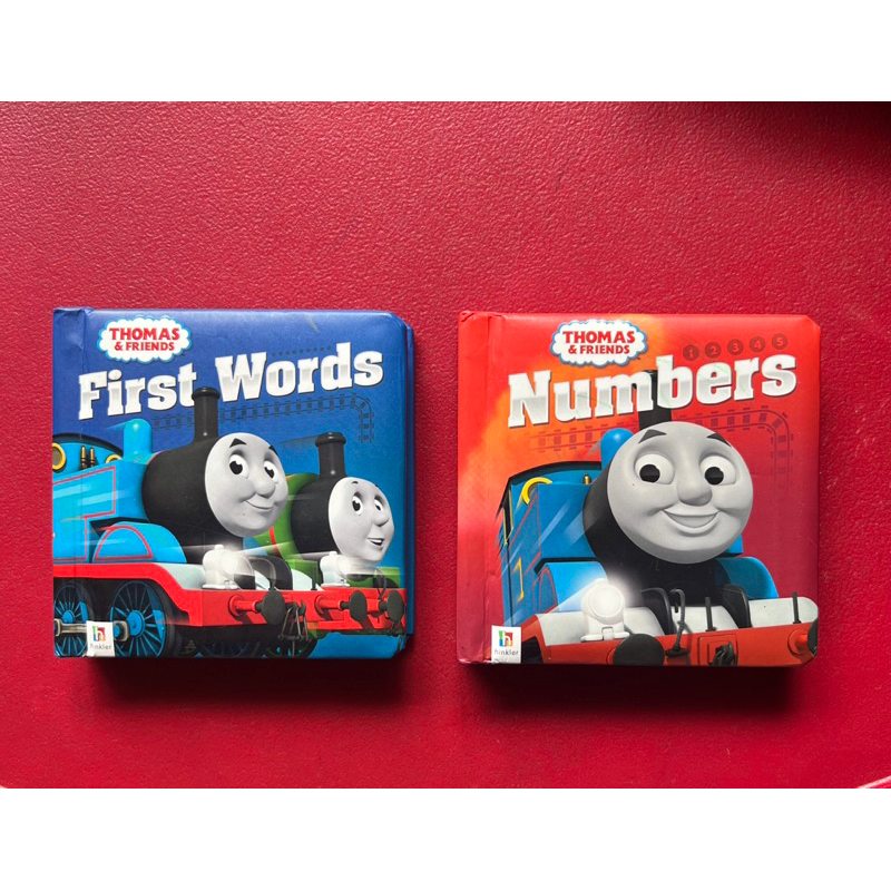 Buku Bayi / Anak Toddler First Words, Numbers, Thomas the Train Preloved