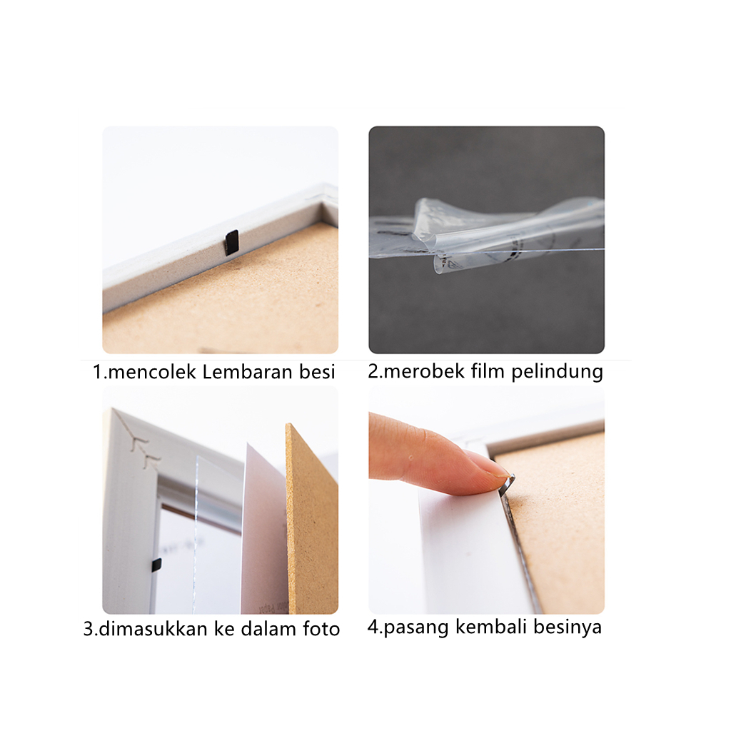 RB Bingkai Foto 4R 5R 8R A4 Temperamen Sastra Dan Mewah /Bingkai Foto 8R/10R