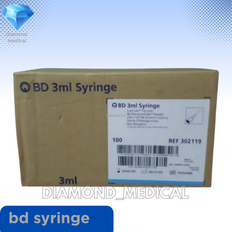 spuid BD /syringe diaposable BD 1cc 3cc 5cc 10cc