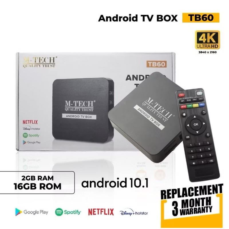 Android tv box mtech TB60