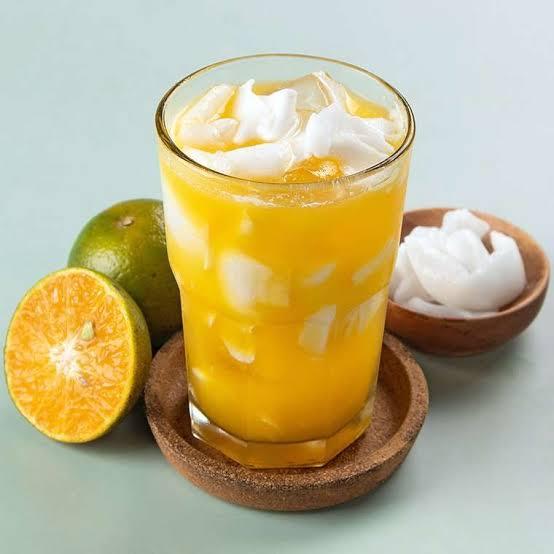 

Es Kelapa Muda Rasa Jeruk Asli Kupas Kemasan [ 600 gr ]