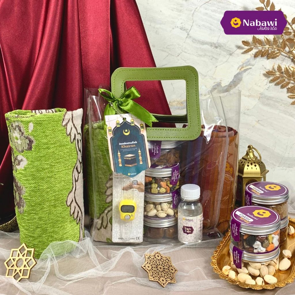 

Hampers Al Iskan Paket Oleh Oleh Makanan Khas Arab Souvenir Haji dan Umroh Premium