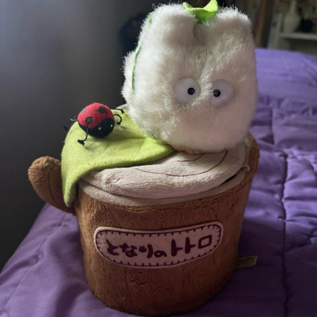 Tempat Barang Storage Totoro Putih Studio Ghibli Tokuma Shoten