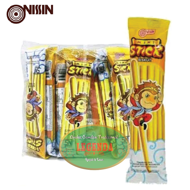 

GROSIR Biskuits NISSIN Mini Stick 10 Pcs x 13 Gr Gram Stik Crackers Asin Manis Gurih Renyah Cemilan Makanan Ringan Snack Jadul Jadoel Pusat Oleh Oleh Khas Pekalongan Murah Berkualitas Premium | BAL