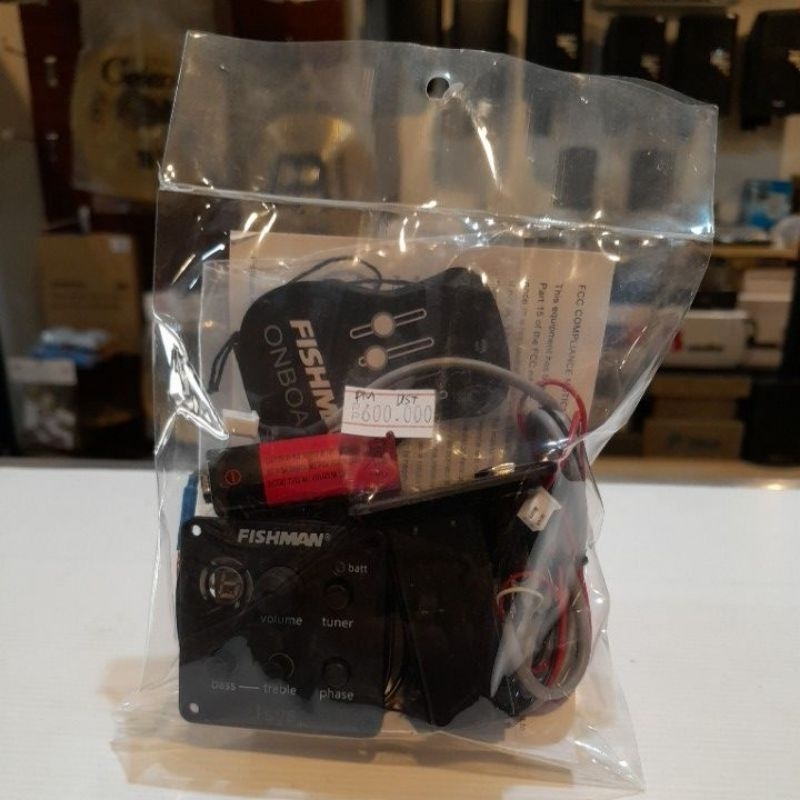 Pre Amp Gitar Akustik Fishman Original