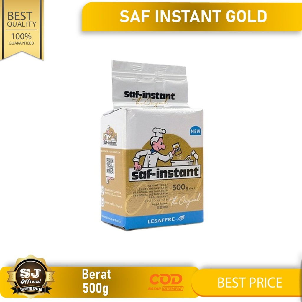 

SAF INSTANT GOLD Kemasan 500gr - Ragi Kering Instant
