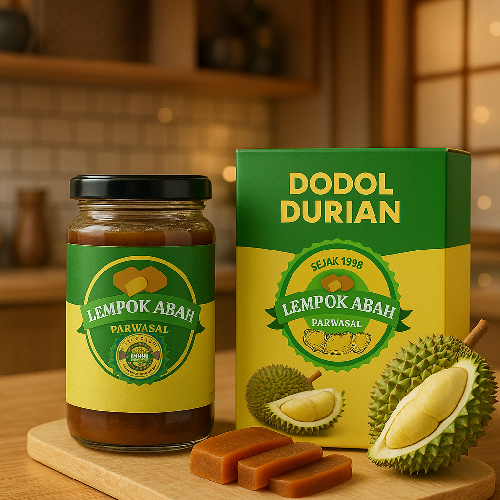 

Lempok Durian Abah - Dodol Durian Khas Pontianak (1000gr)