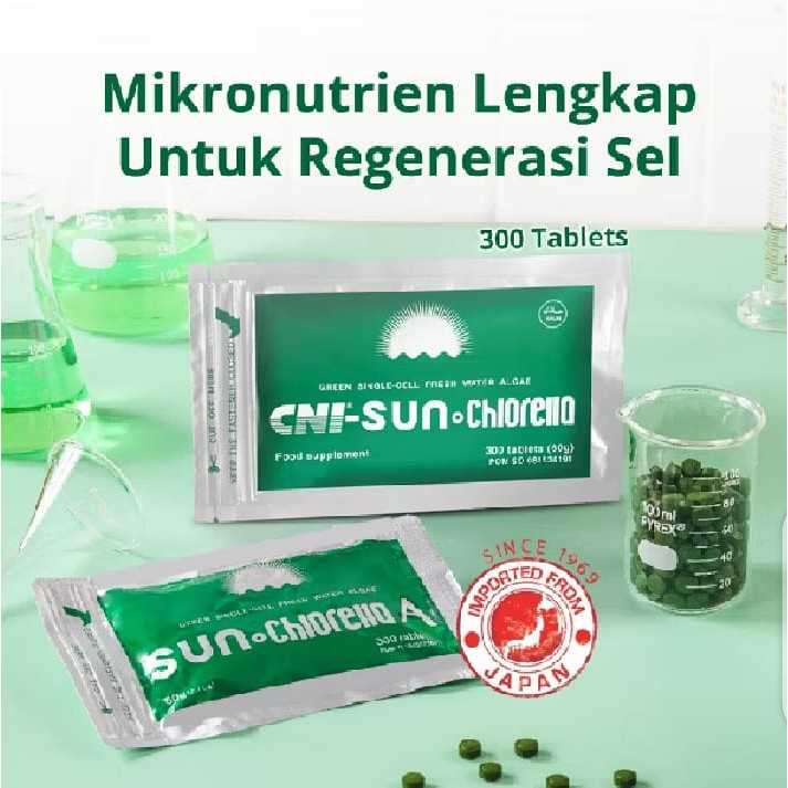 CNI Sun Chlorella 300 tab