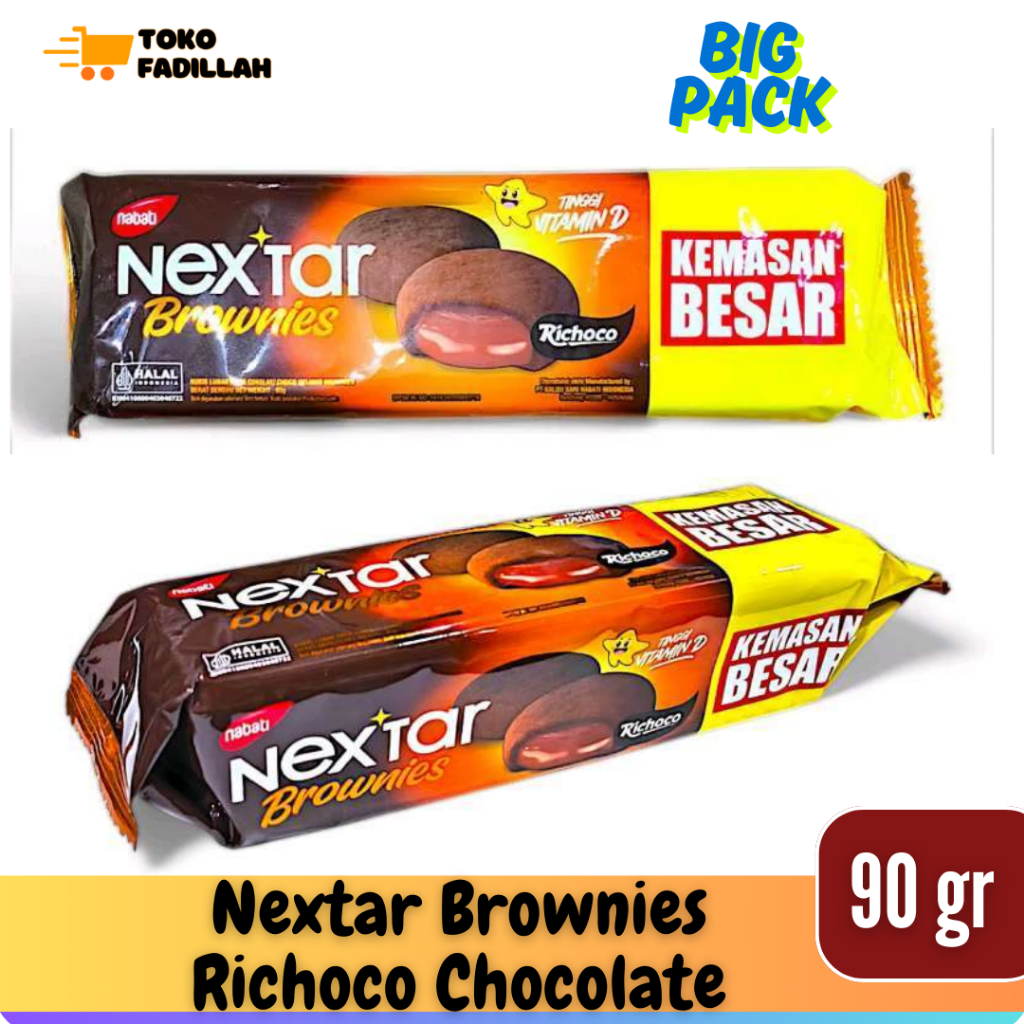 

Nabati NEXTAR Brownies Chocolate Big Pack 90 gr