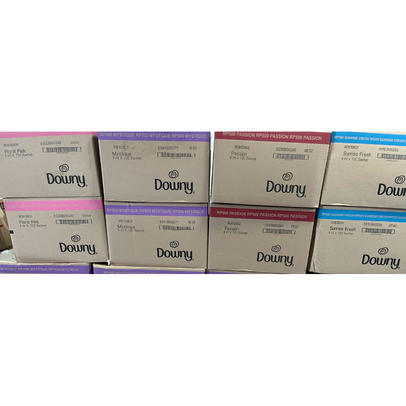 Downy Sachet 500 8ml(BISA D MIX / 1 dus isi 720 pcs) Kemasan baru, Original, all varianI