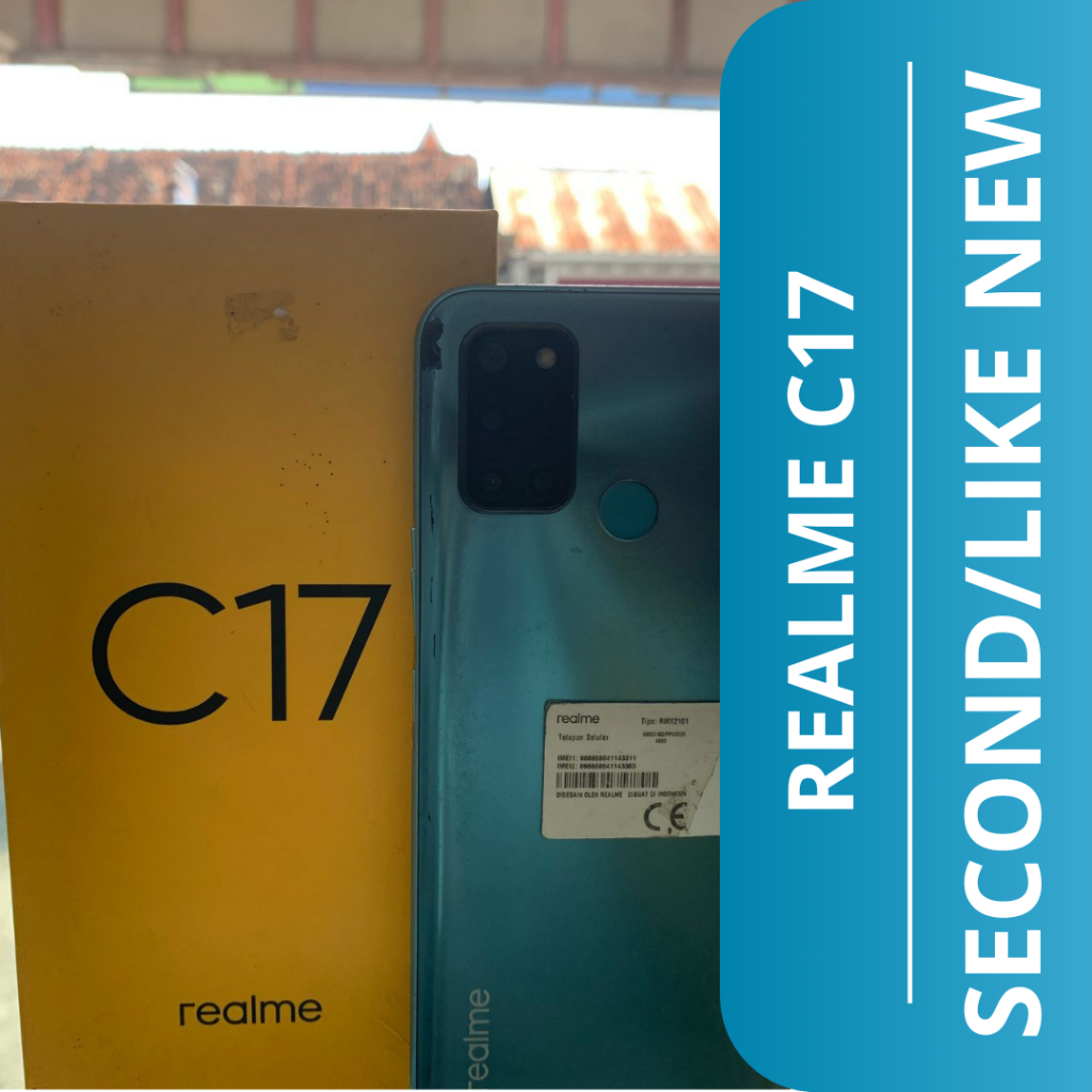 HP SECOND REALME C17 6+6/256GB / REALME C17 HP SECOND