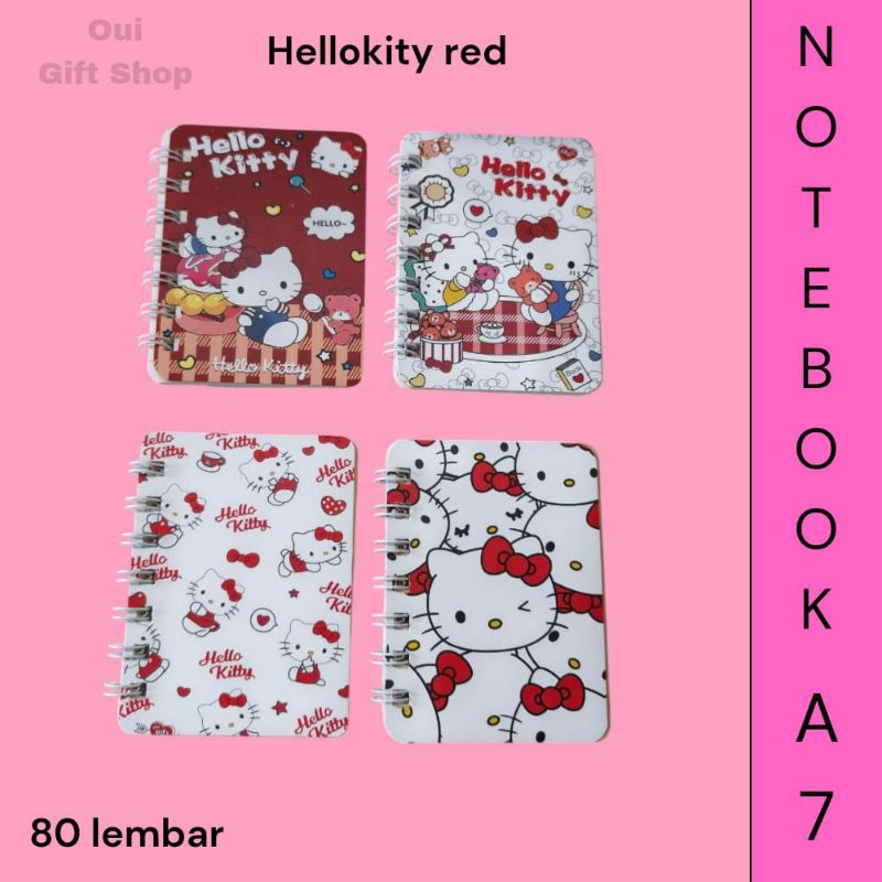 

Notebook A7 Ring / Buku Kecil / Notes Kecil A7 / Buku Catatan Kecil 8x10cm / Buku Agenda Mini / Buku Harian Kecil