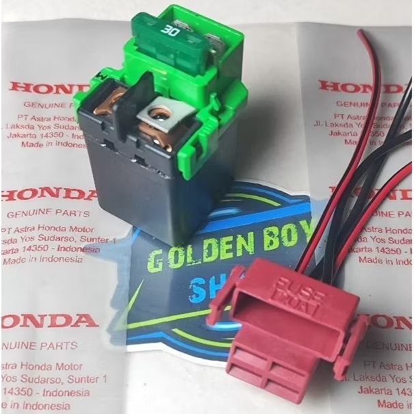 Bendik stater switch stater relay stater + soket CBR 250 CBR150 Thailand ORI AHM