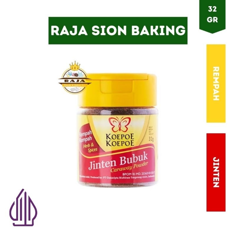 

Jinten Bubuk KOEPOE KOEPOE 32gr / Caraway Powder