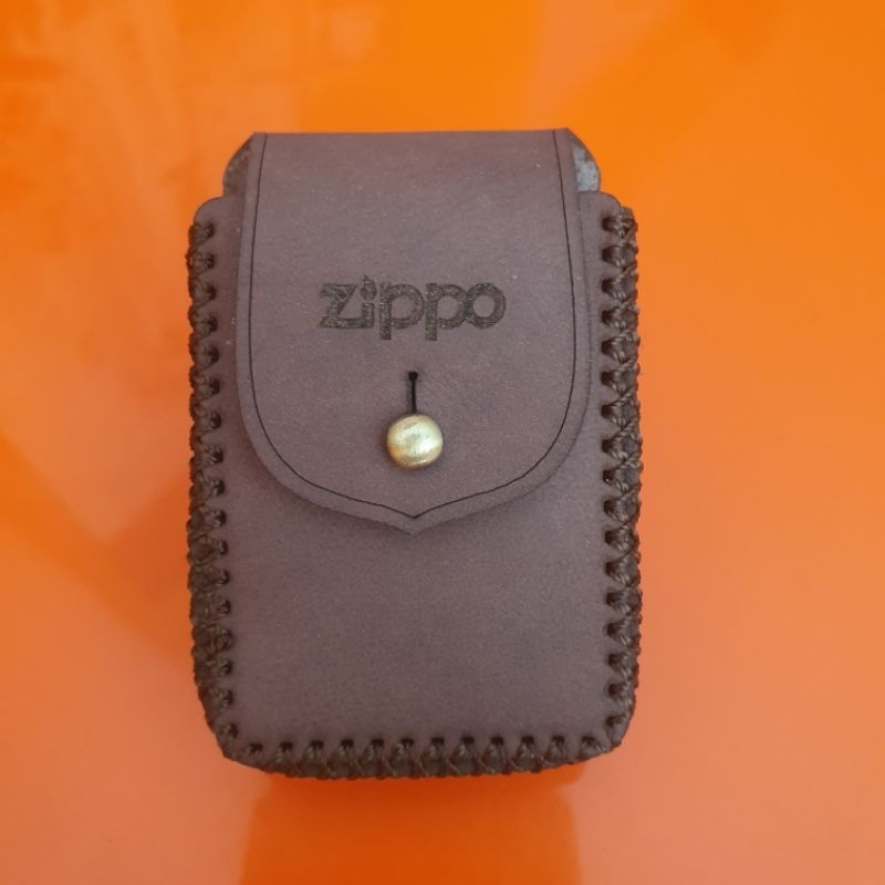 Zippo Lighter Case - Sarung Zippo Kulit Asli