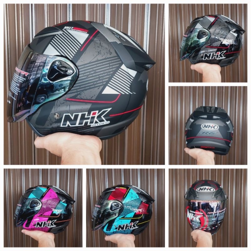 HELM NHK R6 NEW GHONZU KACA PELANGI