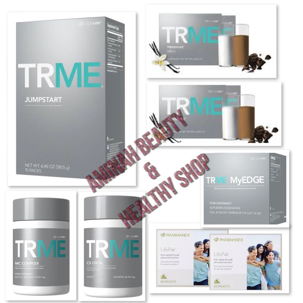 (AMINAH)) TRME TR ME Program Diet Turun Berat Badan TWS Program TWS V2 Lengkap 1 bulan shay ASLI ORI