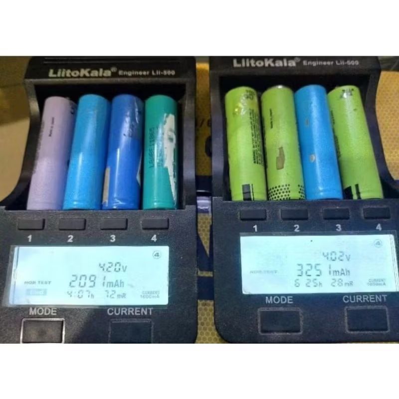 batre baterai 18650 bekas laptop rata2 real kapasitas 2300 mah