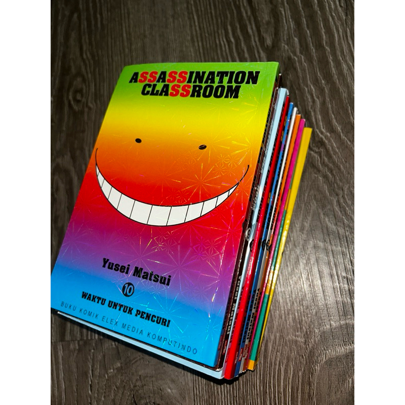 PRELOVED manga assassination classroom Vol.1-10 Bahasa Indonesia
