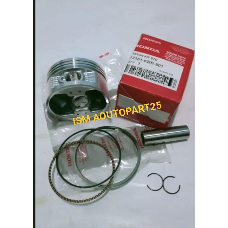 piston kit komplit standar KBB Honda Gl pro Neotech,Verza,Tiger