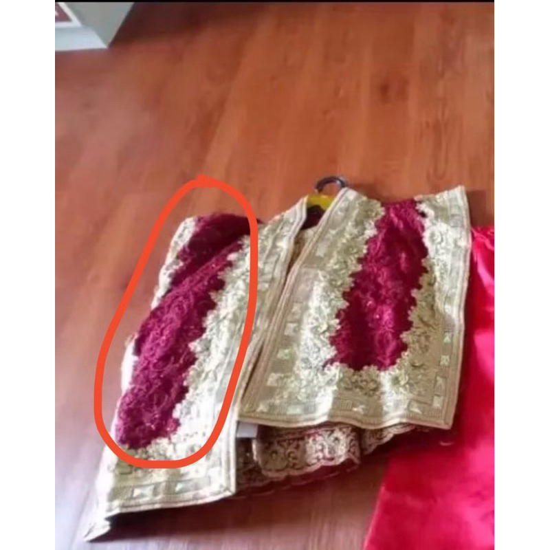 JAS TUTUP PENGANTIN MAROON