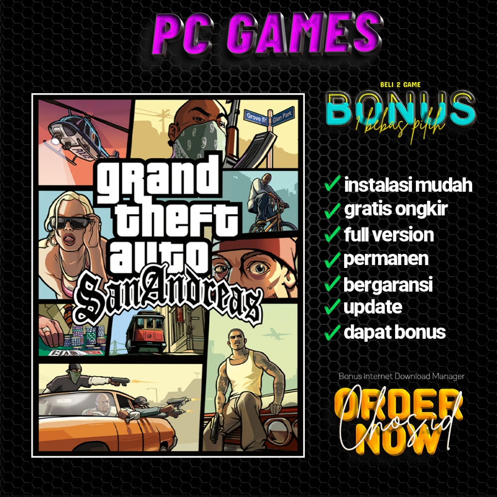 GTA SA (Grand Theft Auto: San Andreas) | Game PC - Laptop