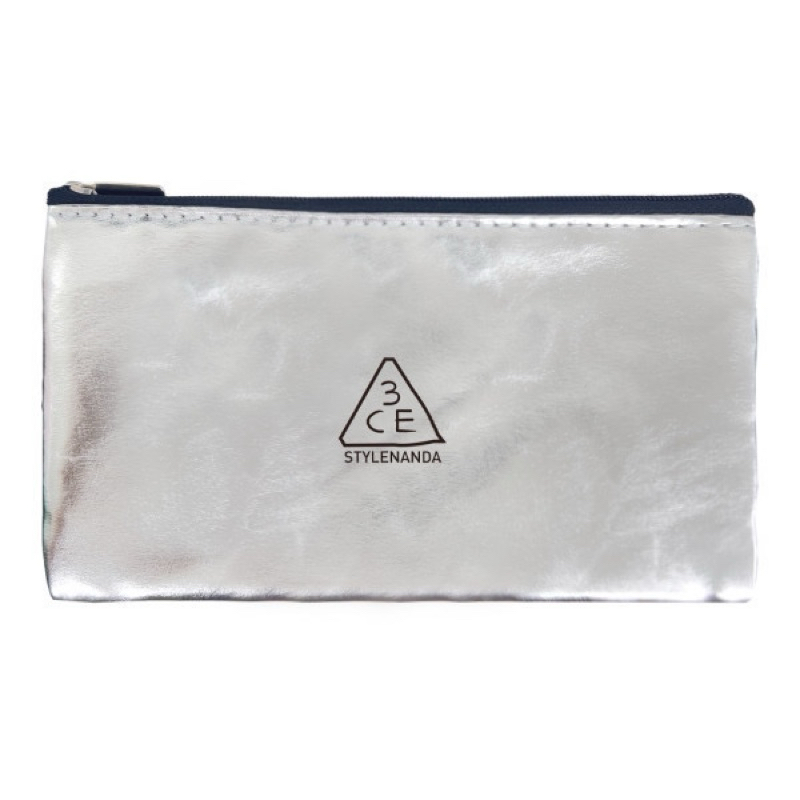Pouch Makeup 3ce (NEW) Silver