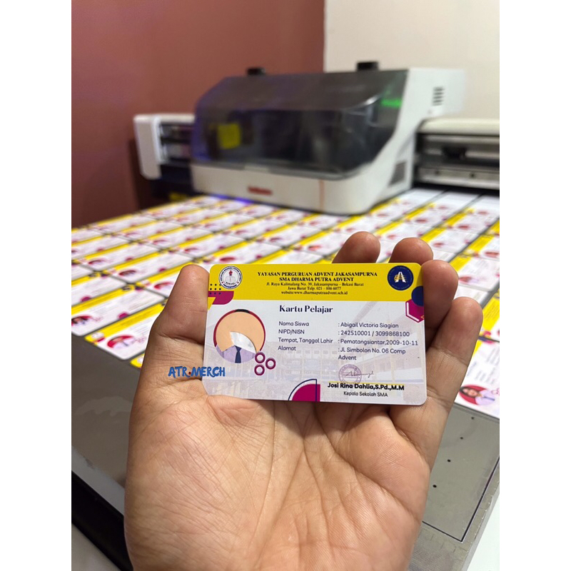 

CETAK KARTU ID CARD || Print UV ID Card