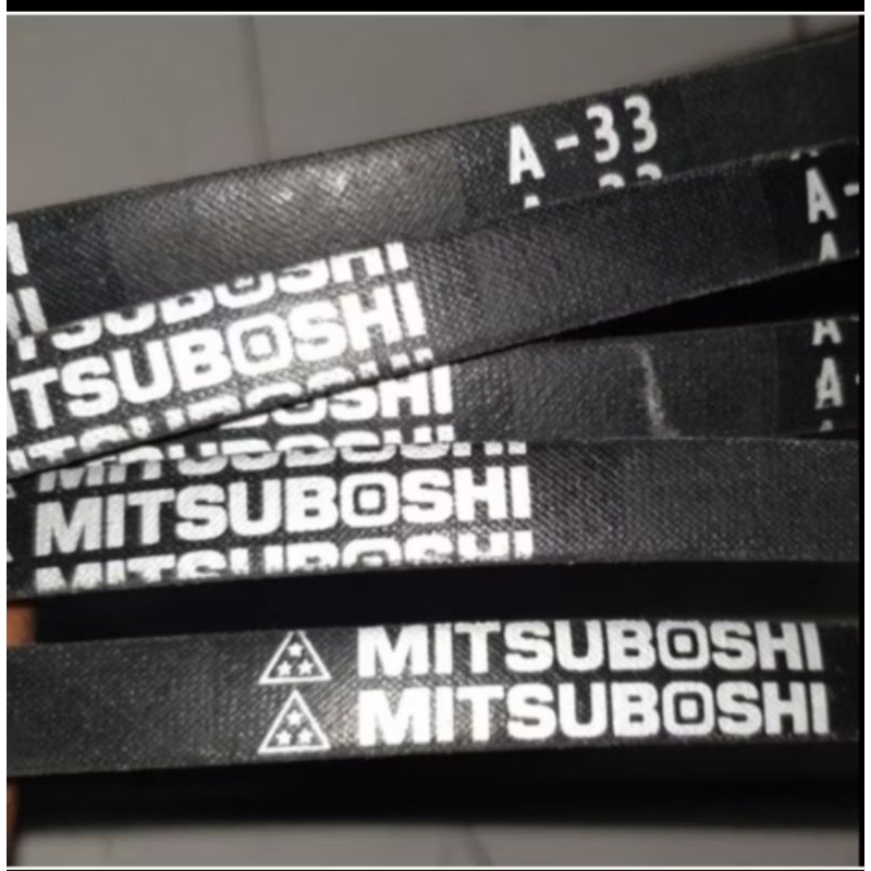 MITSUBOSHI A33 VANBELT TALI KIPAS MESIN CUCI VANBELT MESIN CUCI A33 MITSUBOSHI