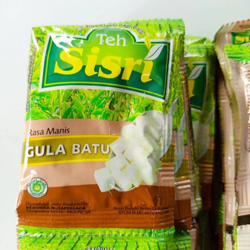 

TEH SISRI RENCENG ISI 10 TEH SISRI GULA BATU