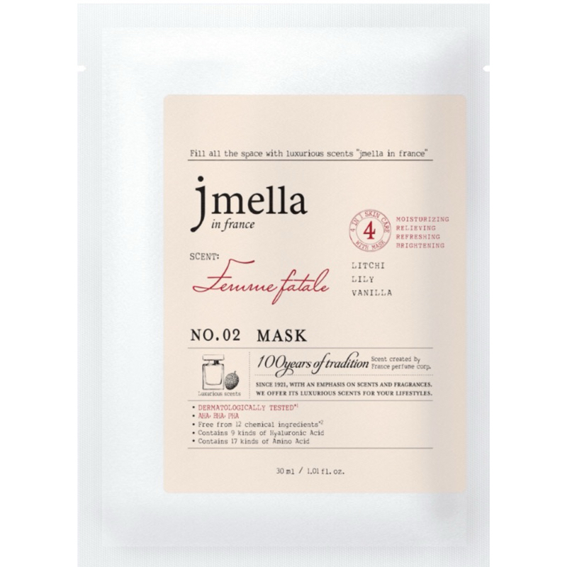 Jmella In France Sheet Mask