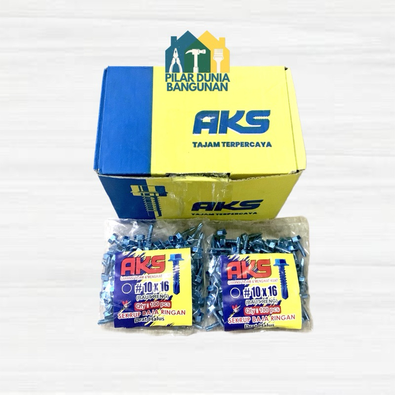 Baut Drilling / Skrup Drilling 12x60 / Skrup Drilling 10x16 / Baut Baja Ringan / Skrup Baja Ringan