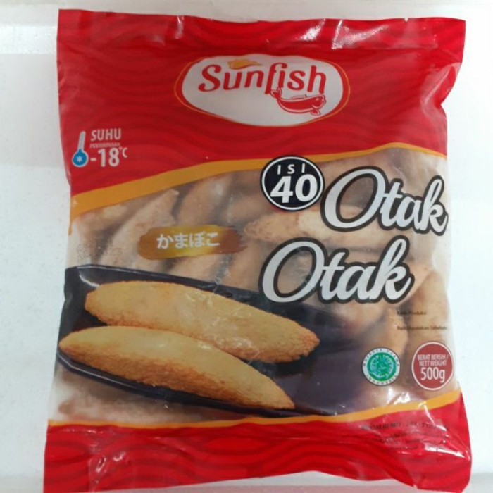 

Sunfish Otak Otak Ikan 500gr isi 40bj