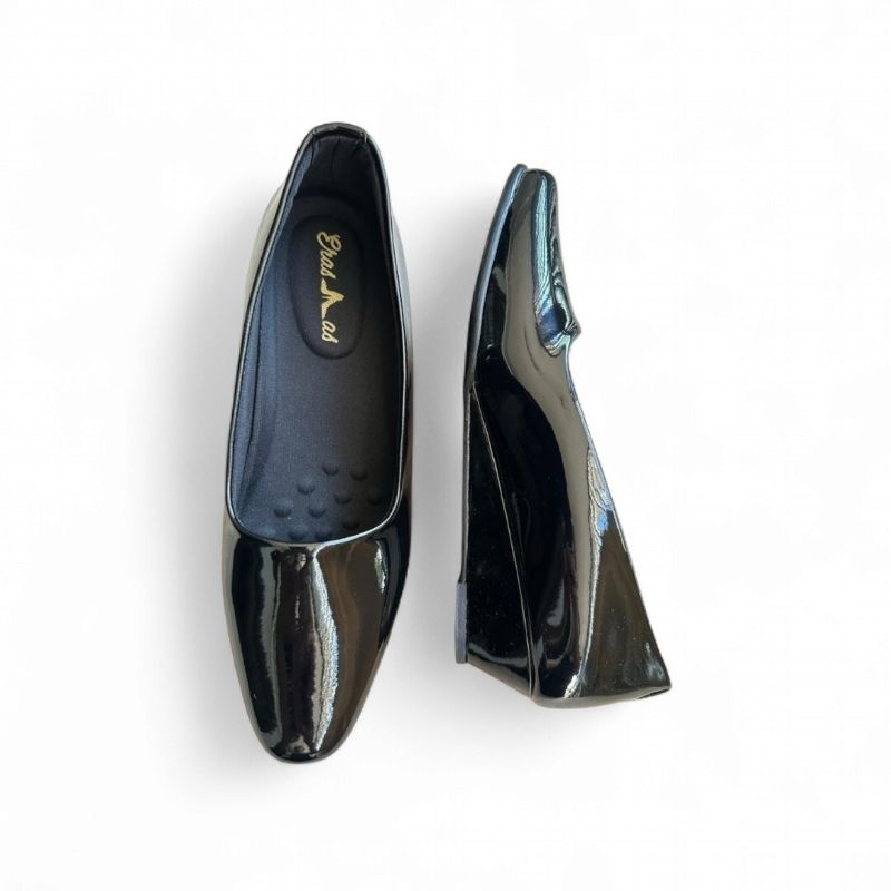 ERASMAS WG3 3 cm Sepatu Kerja Wanita Sepatu Formal Wanita Sepatu Kantor Wanita Sepatu Wedges Wanita