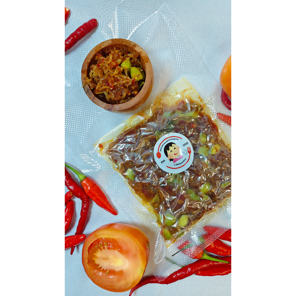 

[LAUK FROZEN/LAUK CEPAT SAJI] Teri Pete / Petai Balado 175gr