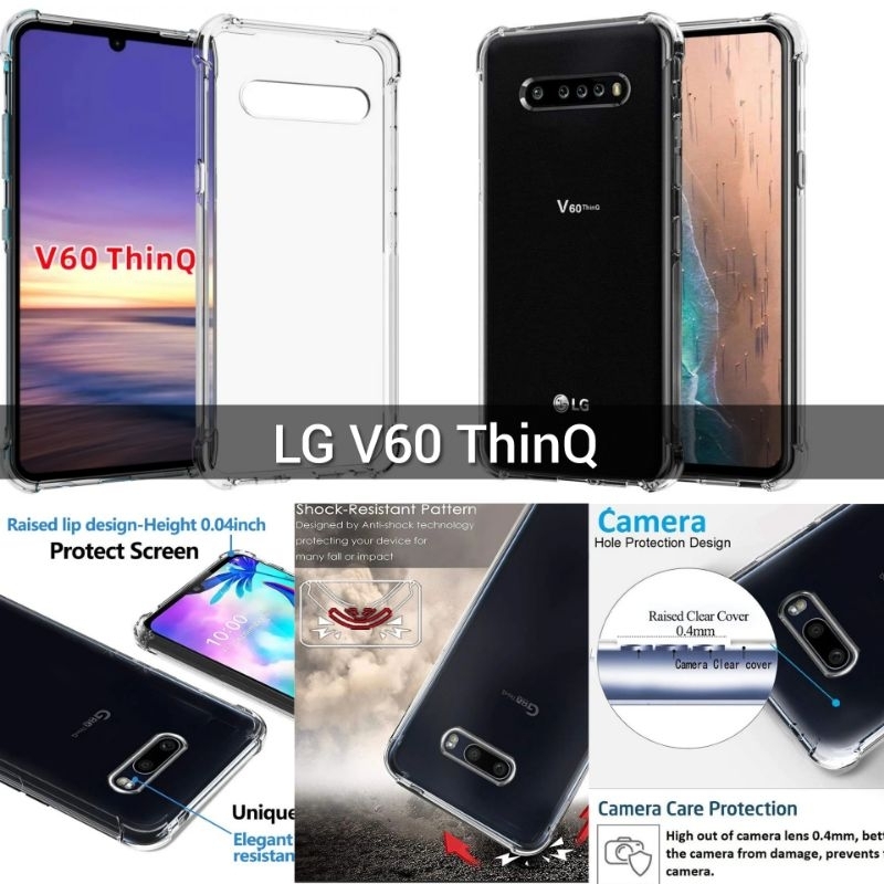 Case LG V60 ThinQ Soft Case Anti Crack Lg v60