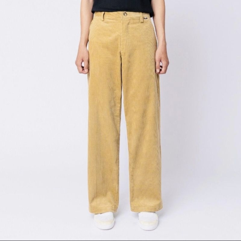 celana pria corduroy celana casual korea gombrang