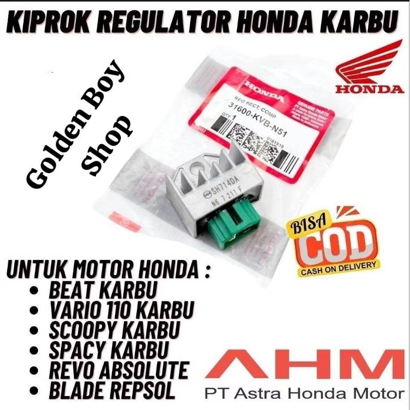 Original kiprok vario 110 old beat karbu regulator vario 110 old beat karbu KVB Asli
